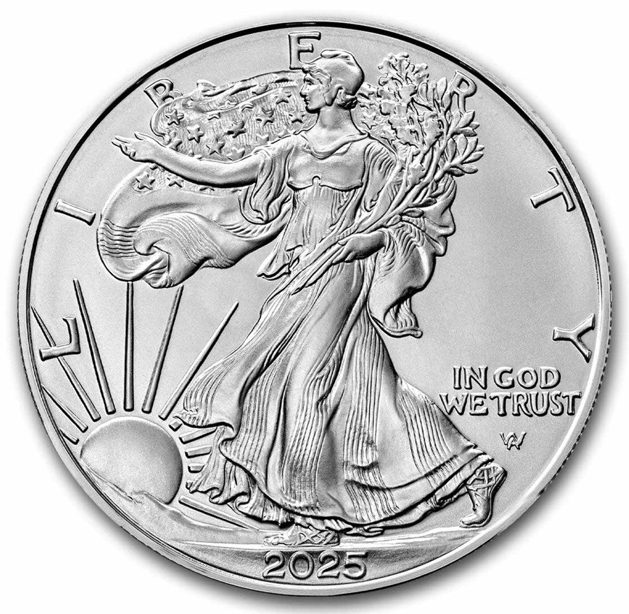 2025 1 oz American Silver Eagle Coin BU