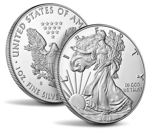 2018  1 Oz American Silver Eagle