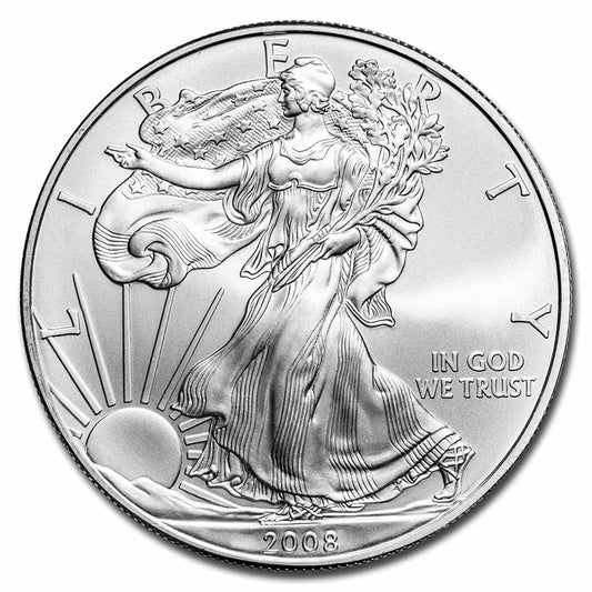 2008 1 Oz American Silver Eagle