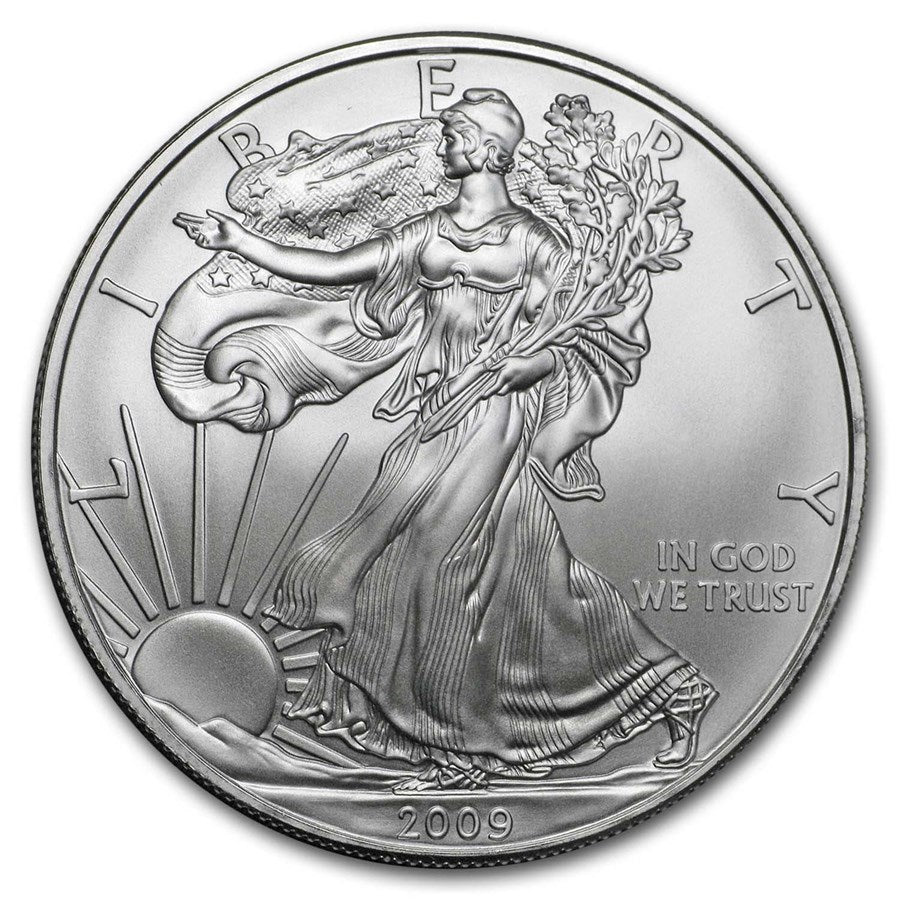 2009 1 Oz American Silver Eagle