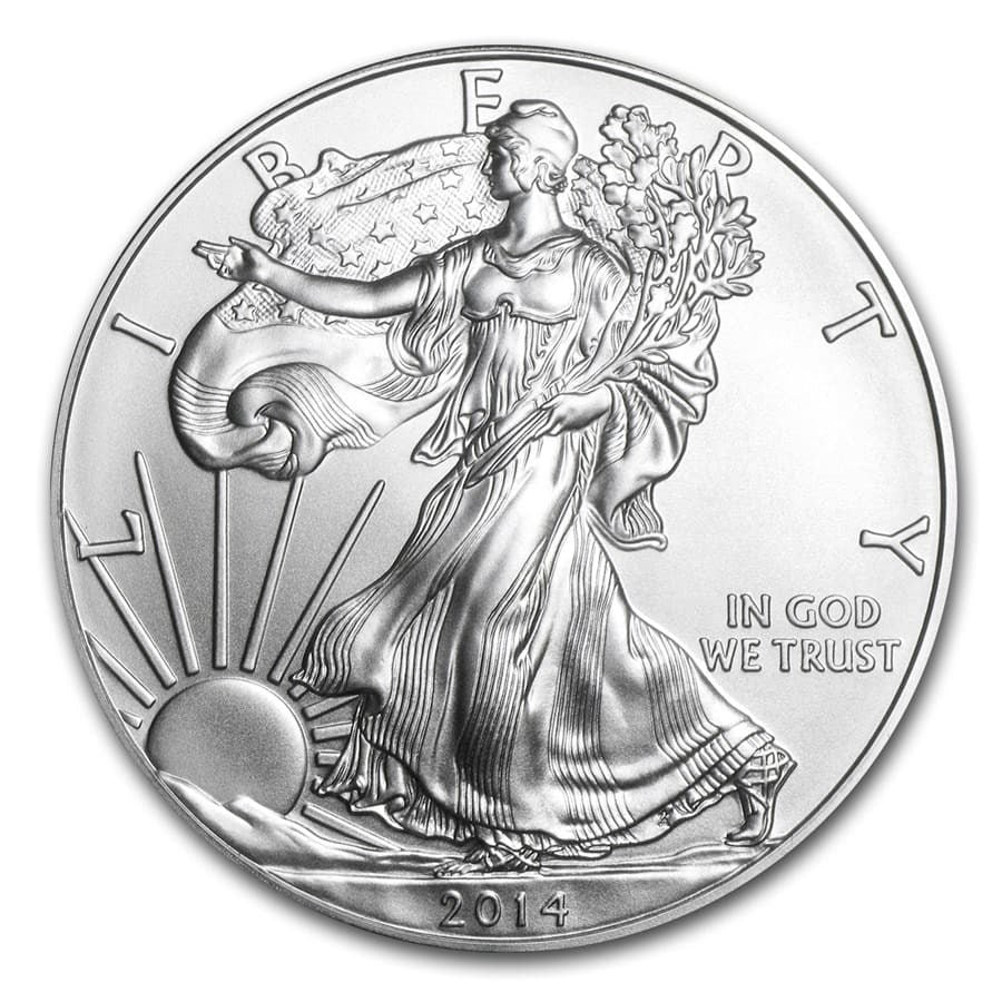 2014 1 Oz American Silver Eagle