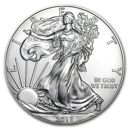 2018  1 Oz American Silver Eagle