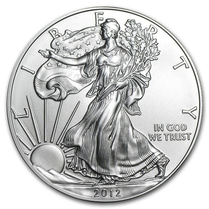 2012  1 Oz American Silver Eagle